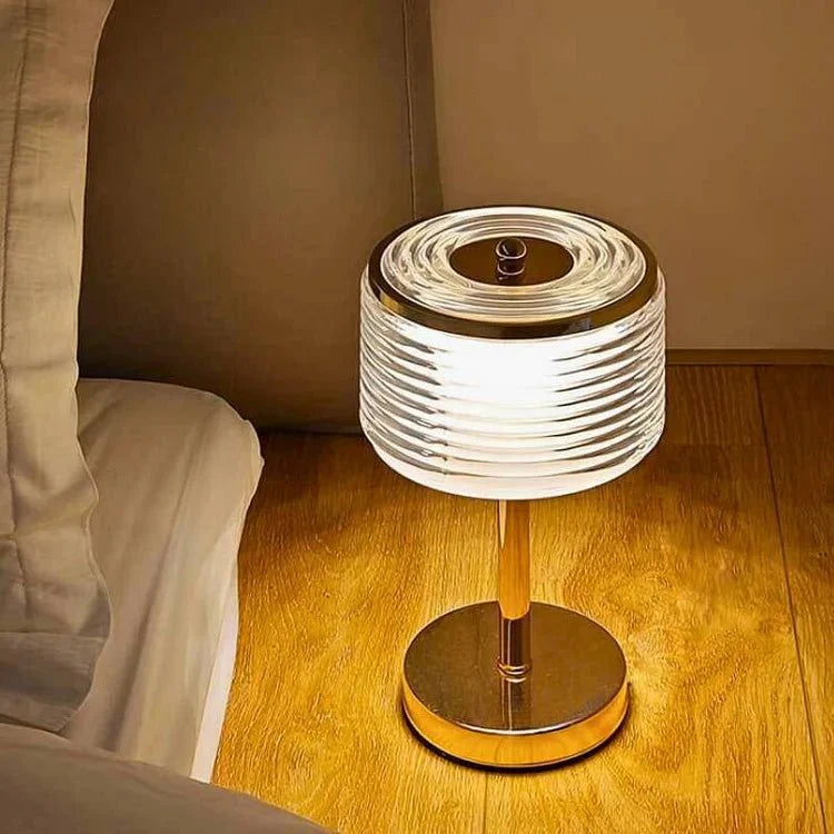 Fata Glas Tischlampe