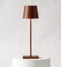 Vespera - Hohe Tischlampe mit Dimfunktion - Tischlampe - Braun - Müller Mode